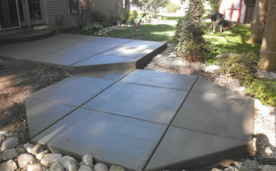 Milwaukee Concrete Patio Installation